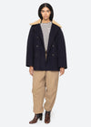 Astra Peacoat ~ Navy