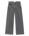 The Slouch Wide Leg Jean ~ Graphite Wash
