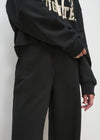 Favorite Daughter Wide Leg Sweatpants ~ Black
