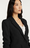 Boucle Khloe Blazer ~ Black