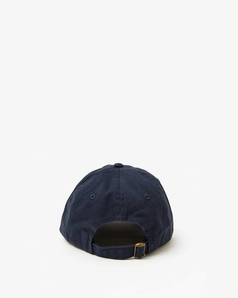 Baseball Hat ~ Navy w/ Printed Yellow Ciao