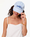 Sardine Baseball Hat ~ Baby Blue