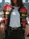 Carmela Cardigan ~ Vintage Stripe