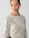 Sparkle Together Top ~ Champagne