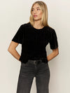 We Belong Together Velvet Top ~ Black