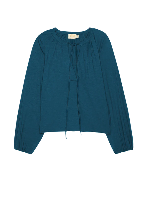 Chiara Long Sleeve ~ Italian Sea