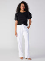 Noho Trouser Semi High Rise Pant ~ White