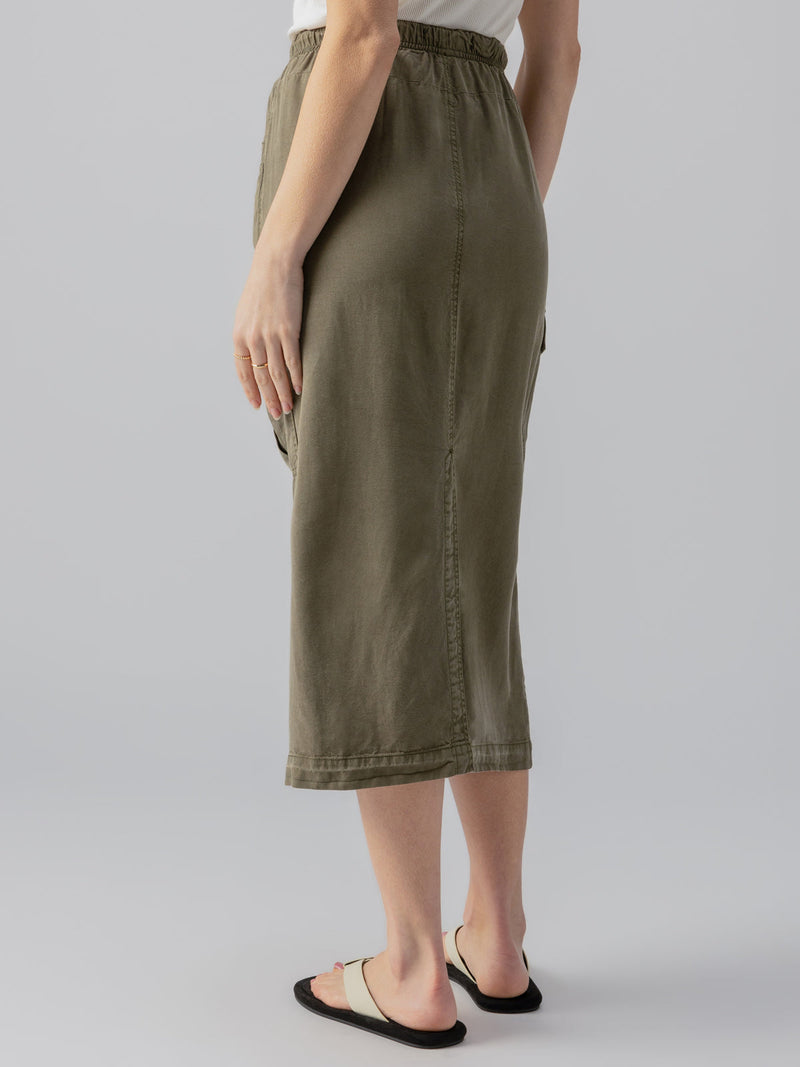 Parachute Skirt ~ Burnt Olive