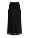 Slip Skirt w/ Lace ~ Black