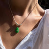 Bardot Green Jade Bail Charm