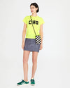 Classic Tee ~ Neon Yellow w/ Ciao