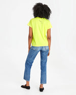 Classic Tee ~ Neon Yellow w/ Ciao