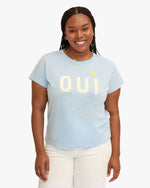 Oui Classic Tee ~ Light Blue