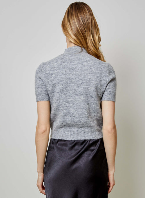 Leilani Top ~ Heather Grey