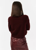 Gwendolyn Sweater ~ Cranberry