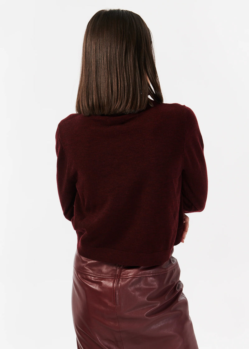 Gwendolyn Sweater ~ Cranberry