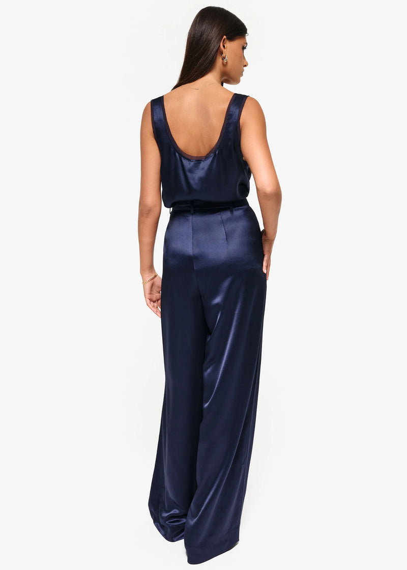 Noura Wide Leg Pant ~ Navy