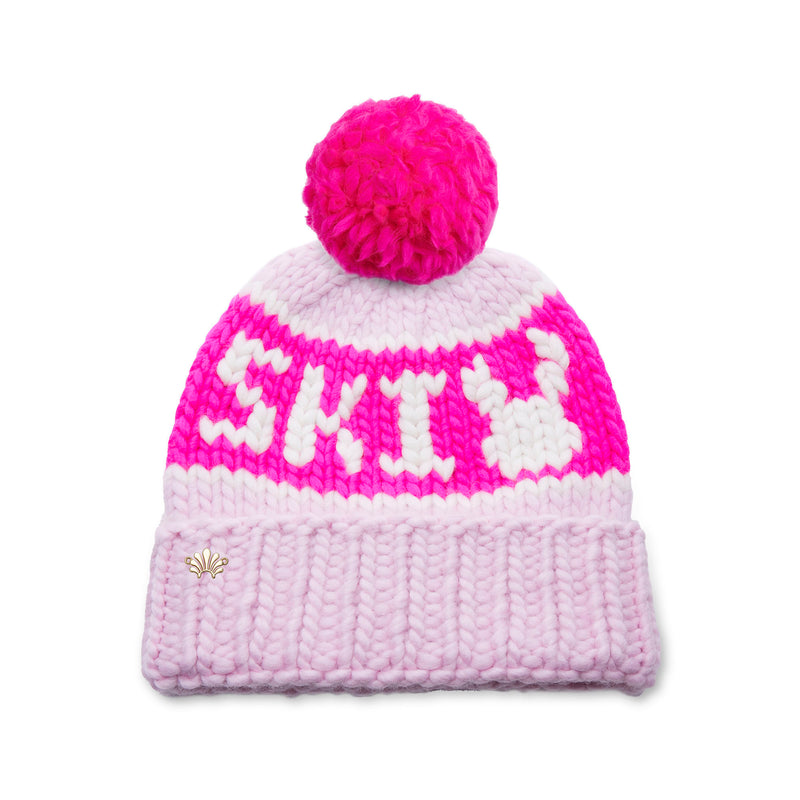 The Sky Bunny Beanie ~ Neon Blush