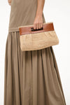 Lena Clutch~ Natural/Tan