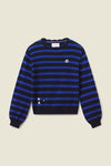 Ryan Sweater ~ Navy Blue Stripe