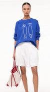 Giada Sweater Pier Blue