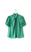 Marissa Textured Blouse ~ Clover