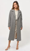 Bryce Chevron Oversized Coat