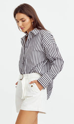 Wendy Stripe Boyfriend Shirt