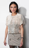 Grace Velvet Sequin Bubble Top