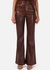 Zenobia Vegan Leather Pant ~ Java