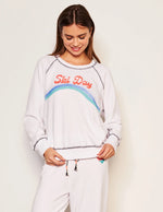 Raglan Sweatshirt ~ Ski Day Optic White