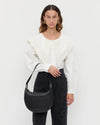 Harlow Sling Shoulder Bag ~ Black/Gold