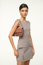 Harlow Bag ~ Mahogany Raffia