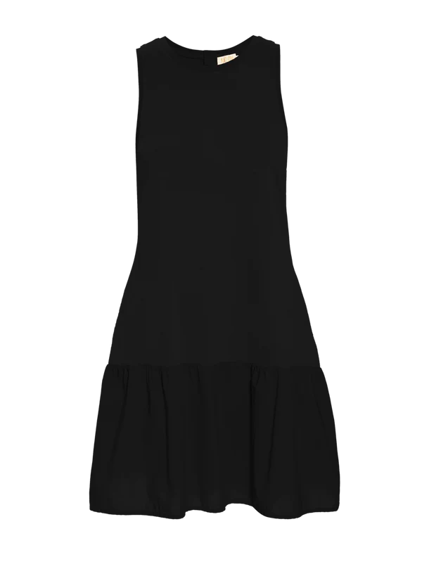 Harumi Mini Dress ~ Jet Black