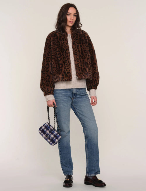 Patty Coat ~ Leopard