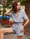 Fontana Romper ~ Indigo