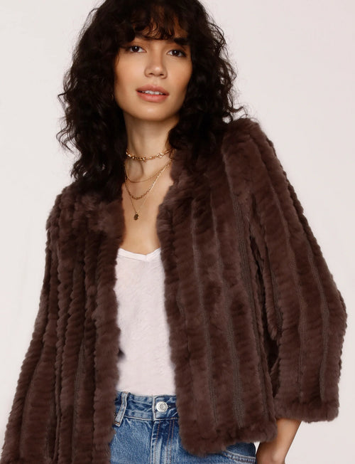 Rosa Jacket ~ Chocolate