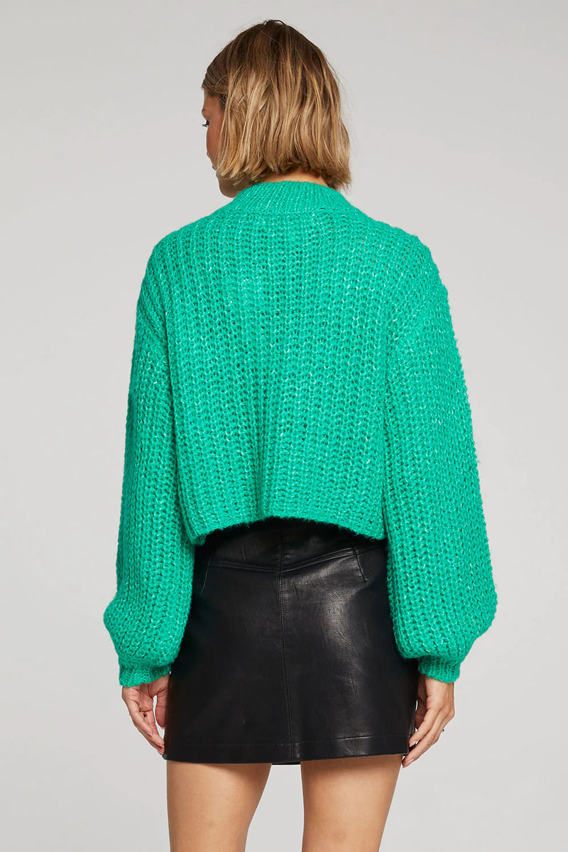 Quinn Sweater ~ Electric Green