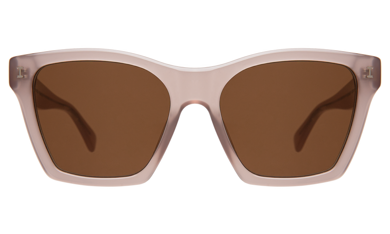 Silverlake Sunglasses ~ Thistle W/ Brown Flat Lenses