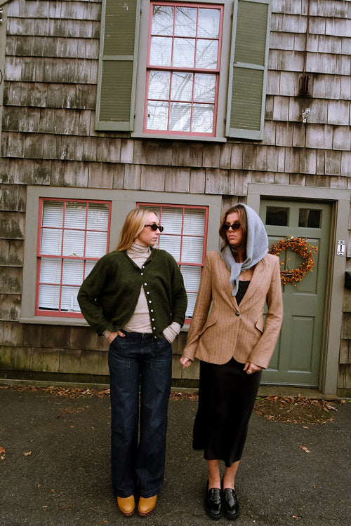 Maeve Cardigan - Moss Vert