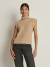 Isha Turtleneck Tank ~ Shiny Moonbeam