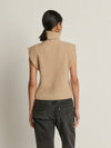 Isha Turtleneck Tank ~ Shiny Moonbeam