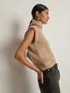Isha Turtleneck Tank ~ Shiny Moonbeam