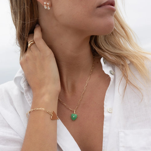 Isabel Chrysoprase Charm