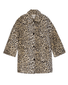 The Car Coat ~ Vintage Leopard