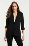 Crepe Khloe Blazer ~ Black