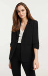 Crepe Khloe Blazer ~ Black
