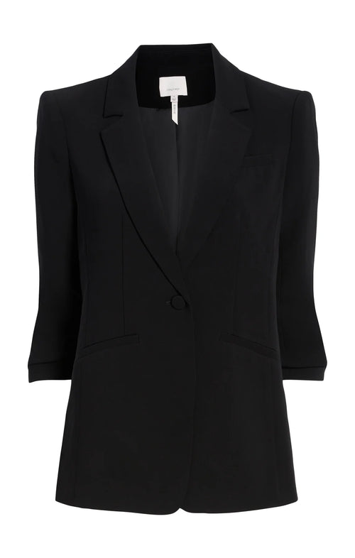 Crepe Khloe Blazer ~ Black