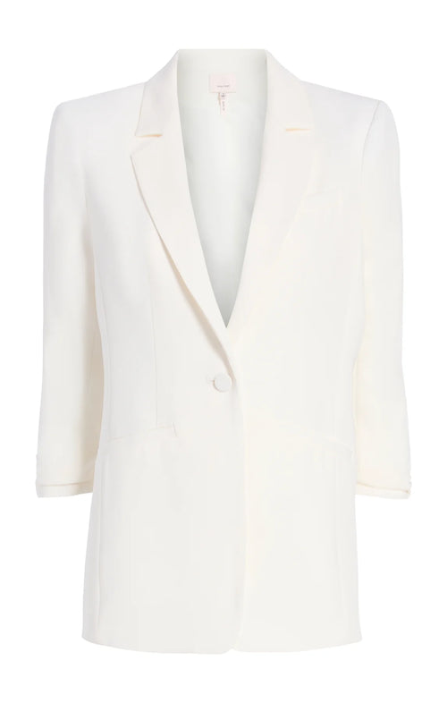 Crepe Khloe Blazer ~ Ivory