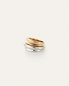 Lennon Ring Set ~ Two Tone